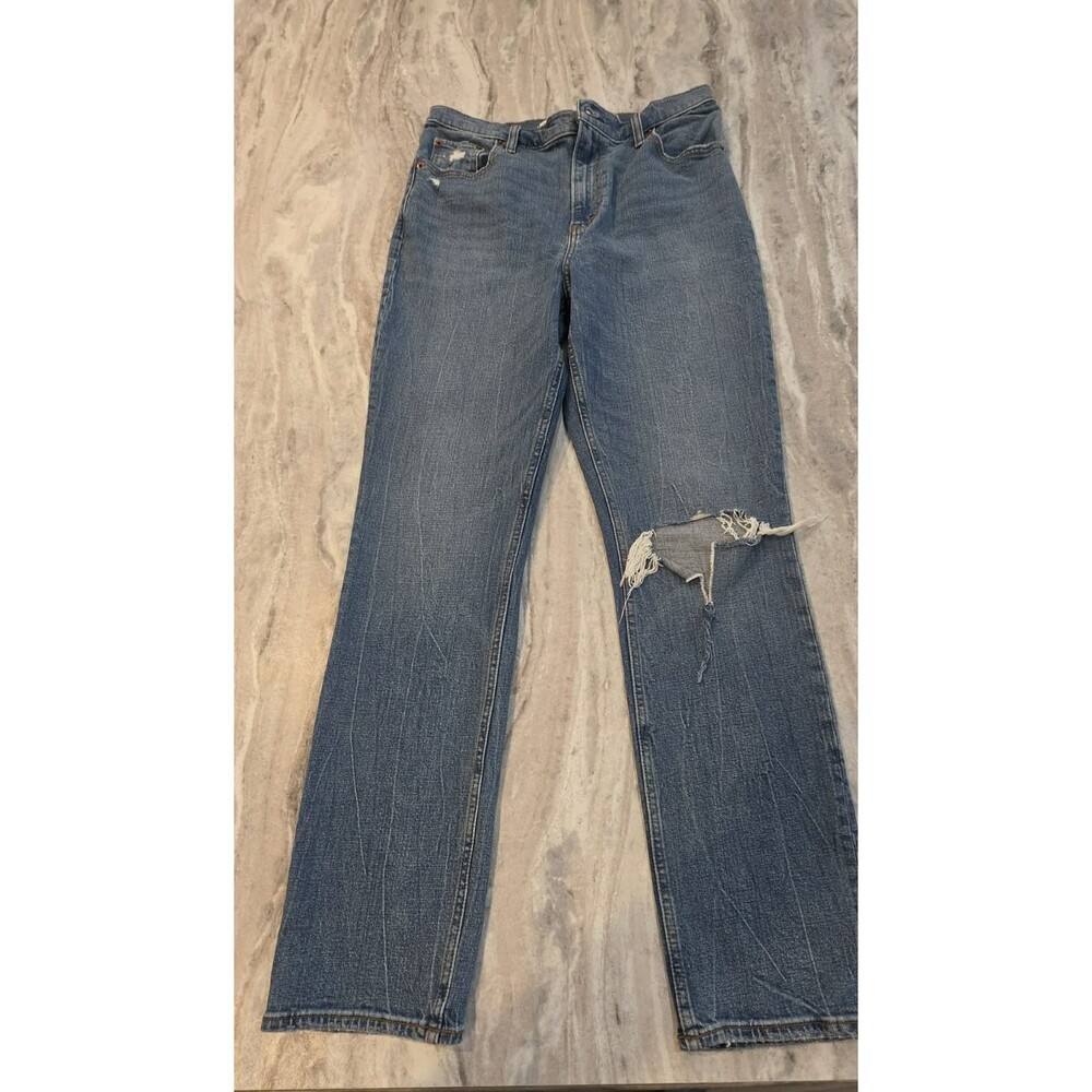 Abercrombie & Fitch ’90s Slim Straight Ultra High Rise Jeans – Size 31/12R